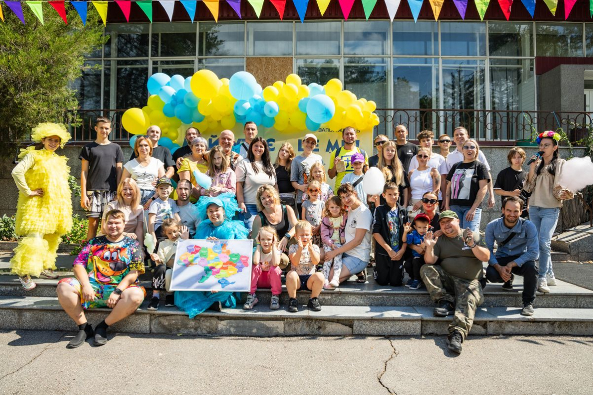Осередок щирої радості у родинному колі – Запоріжсталь організував свято для дітей захисників