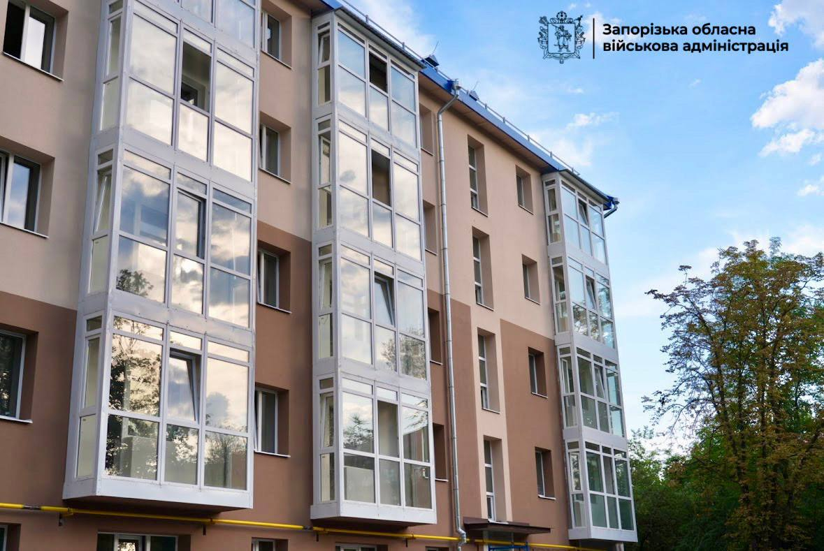 Повернення додому - мешканці відбудованої багатоповерхівки в центрі Запоріжжя мають отримати ключі від квартир до кінця року (фото)