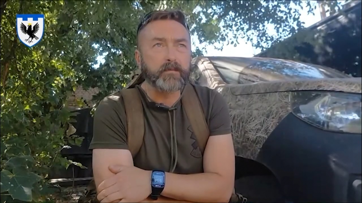Батько сімох дітей долучився до ЗСУ – запорізький напрямок захищає військовий медик із позивним Штунда (відео)