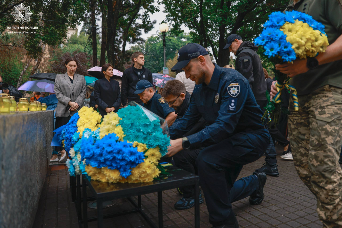 Місце сили та спогадів - у серці Запоріжжя відкрили Алею пам’яті загиблих захисників (фото, відео)