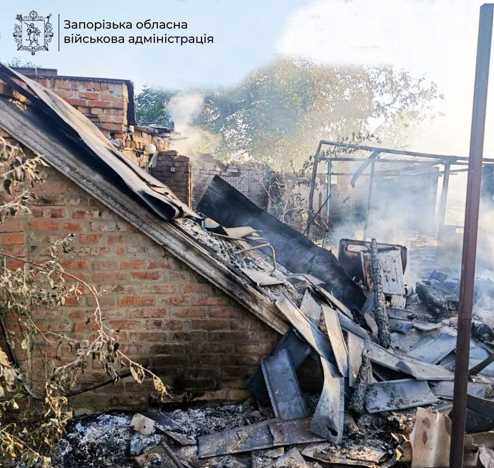 Масована атака на Запоріжжя - загибель 7-річний хлопчика,  поранені та зруйновані будинки (фото, відео)