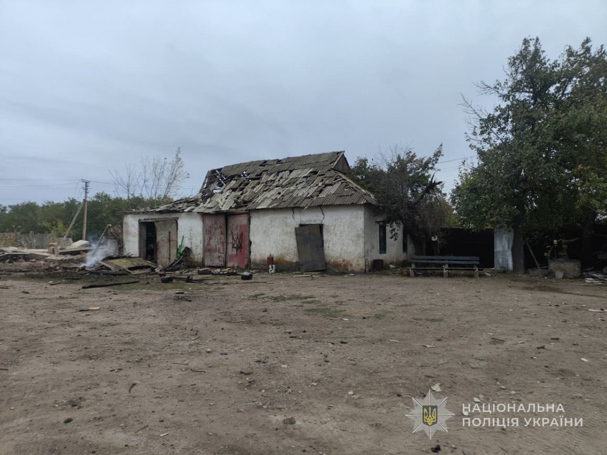 Російська авіація завдала два удари – на Запоріжжі внаслідок атаки пенсіонерка дістала поранення