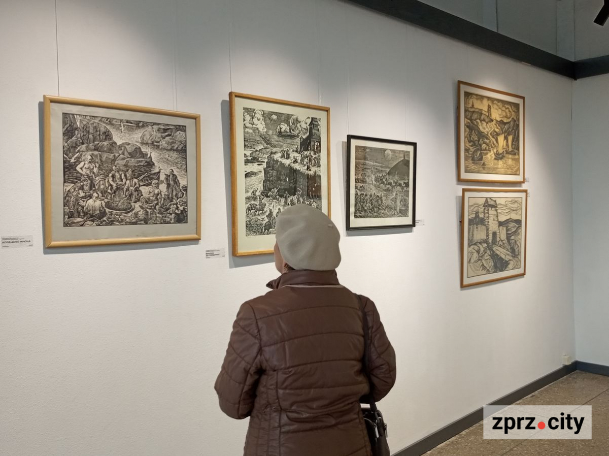 У Запоріжжі відкрили виставку про Хортицю - чим легендарний острів дивував художників з інших міст