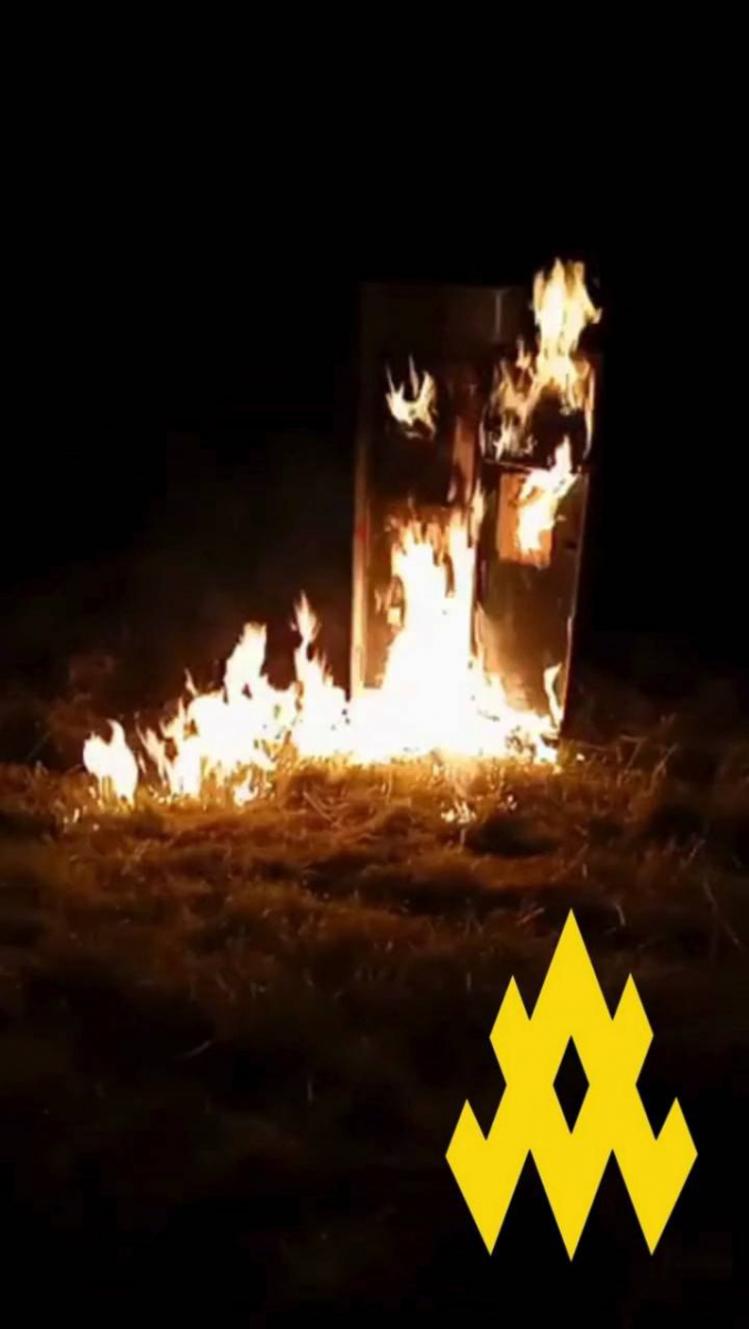 Вдарили по логістиці ворога - в Запорізькій області партизани підпалили ключовий залізничний об'єкт (фото, відео)