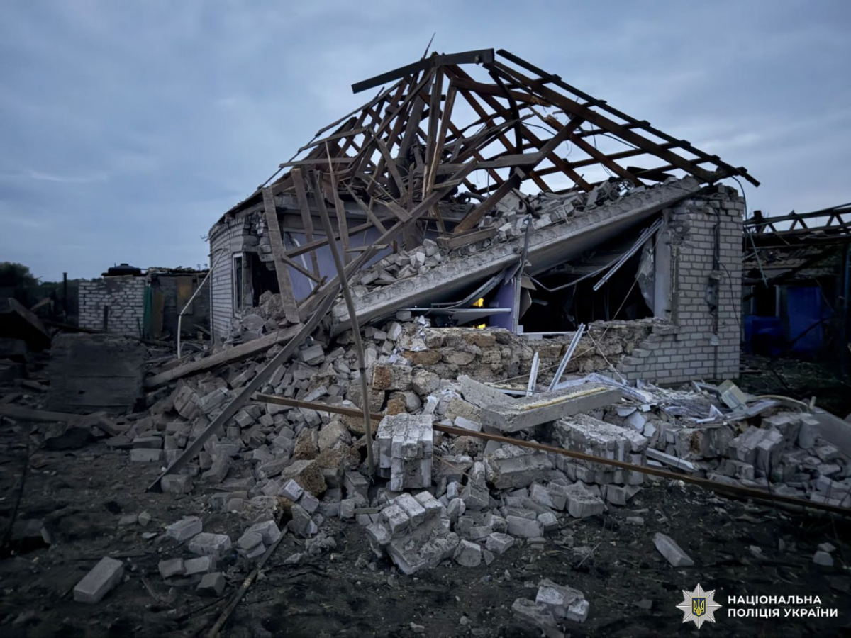 Ворожий удар безпілотника – на Запоріжжі отримав поранення літній чоловік (фото)