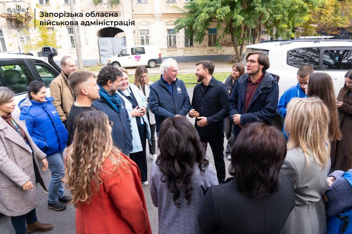Запорізьку область відвідали міністр соціальної політики, сім’ї та єдності і представник ООН - що вони тут робили (фото, відео)