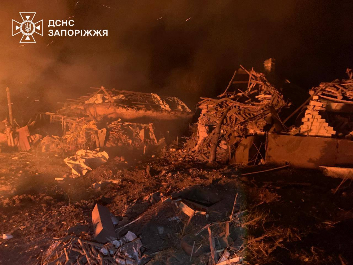 37-річна жінка поранена внаслідок російського удару по Запорізькому району (фото)