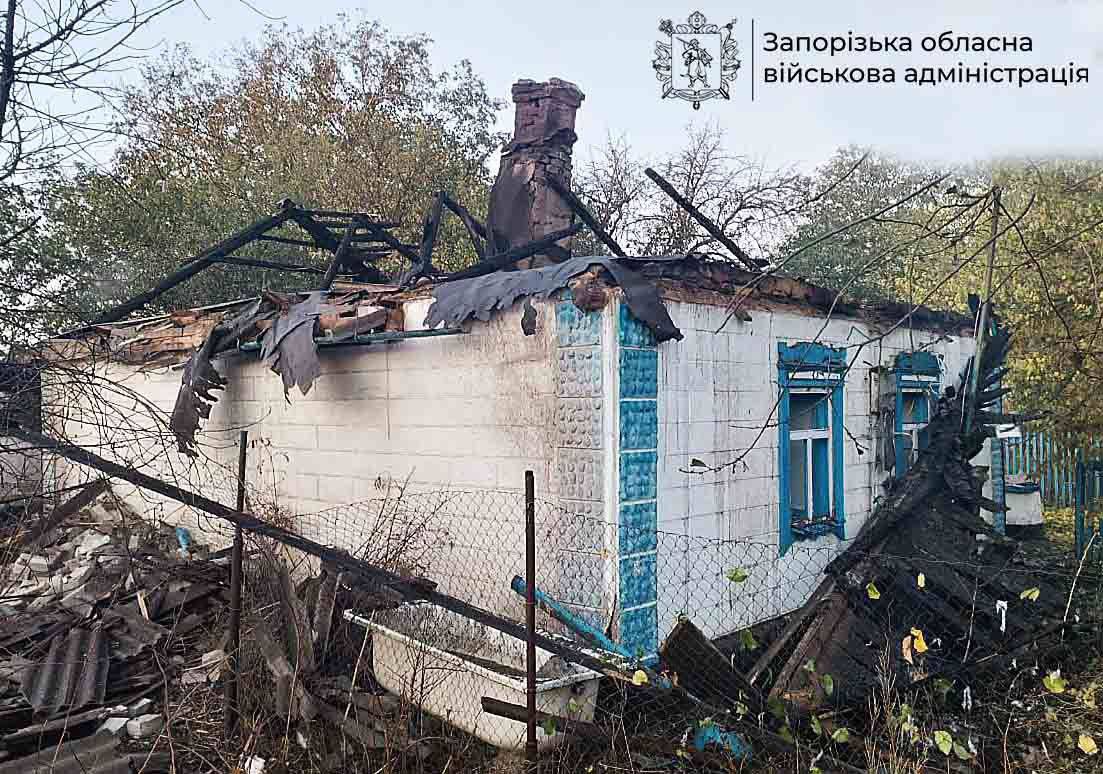 37-річна жінка поранена внаслідок російського удару по Запорізькому району (фото)