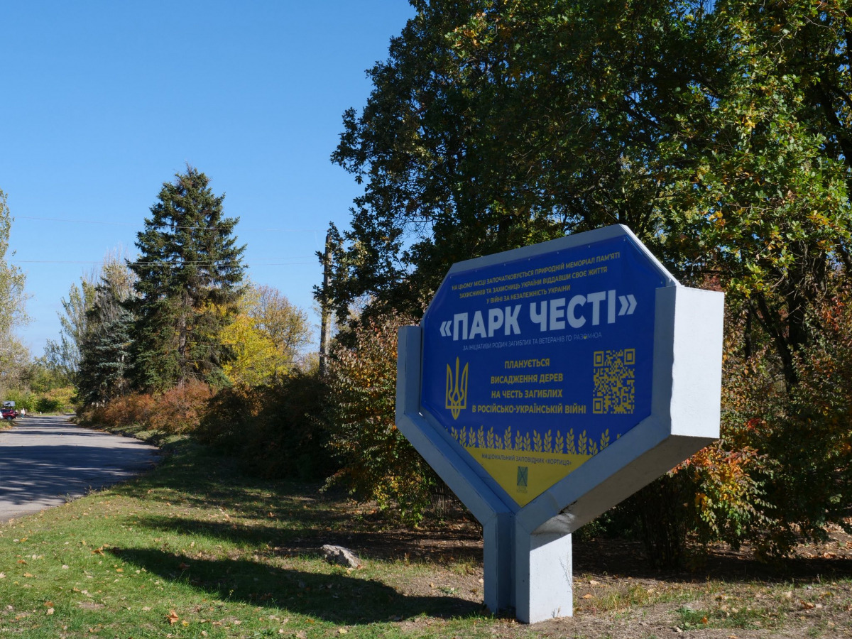 Оголосили дату - стало відомо, коли в "Парку Честі" у Запоріжжі висадять близько 300 дубів (відео)