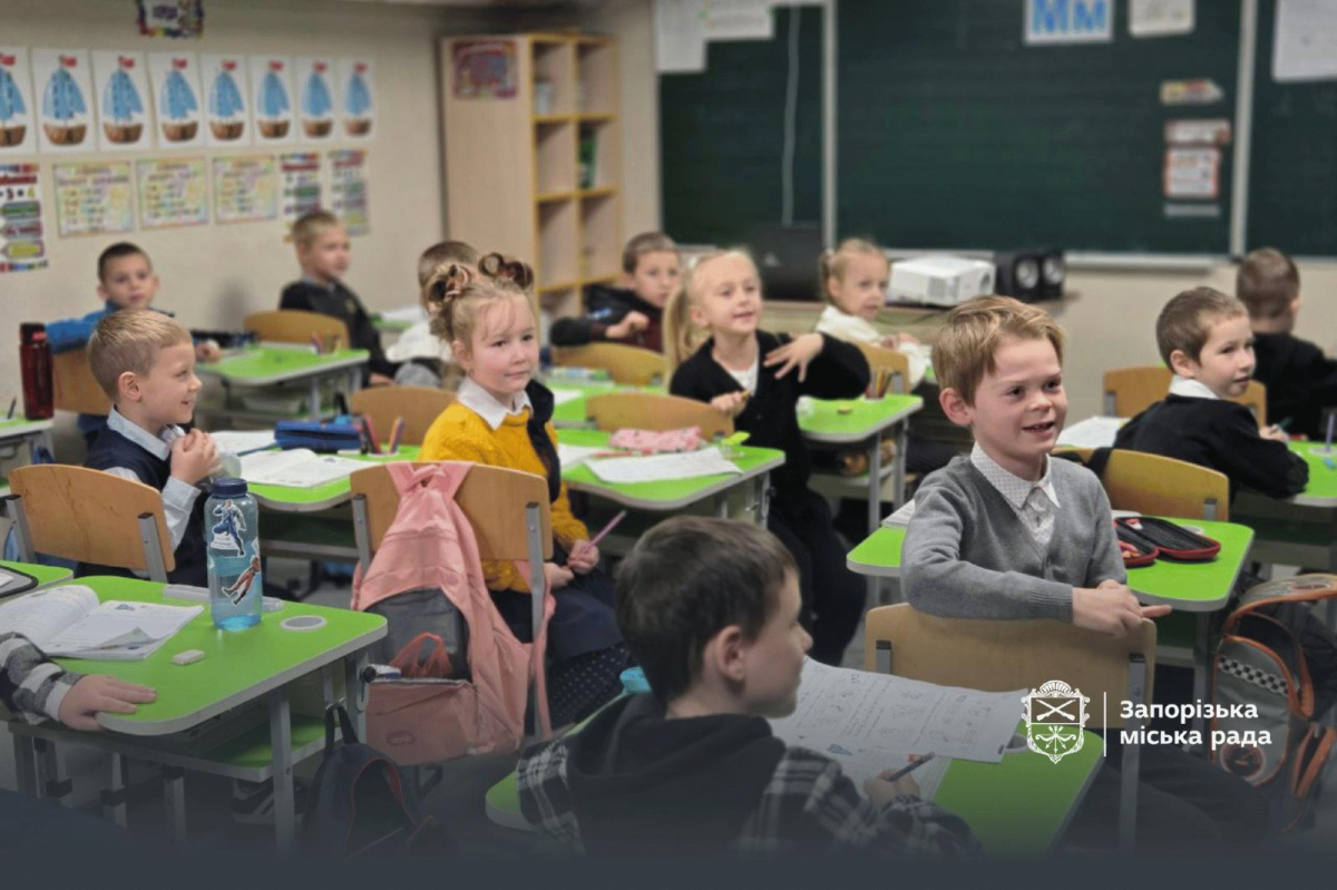 "Площа дозволяє проводити навіть уроки фізкультури" - в гімназії на Запоріжжі Лівому з’явилось укриття (фото)