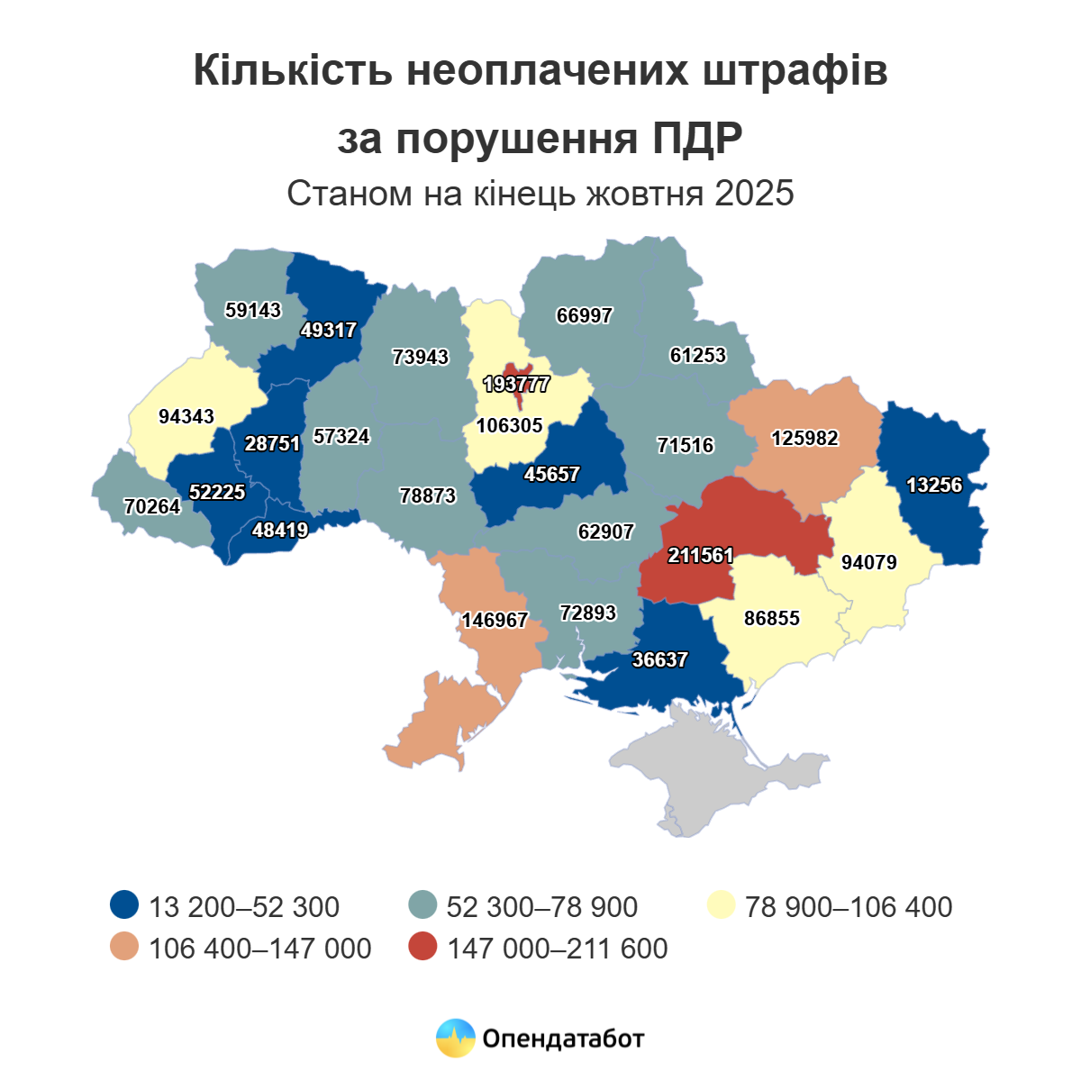 Запорізькі водії серед боржників - статистика штрафів за ПДР з початку року