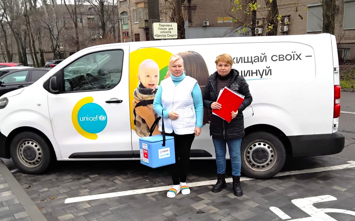 Медзаклади Запорізької області отримали партію вакцин від семи небезпечних хвороб