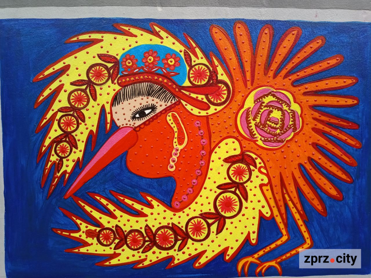 На запорізькій багатоповерхівці стало ще більше фантастичних звірів - фото