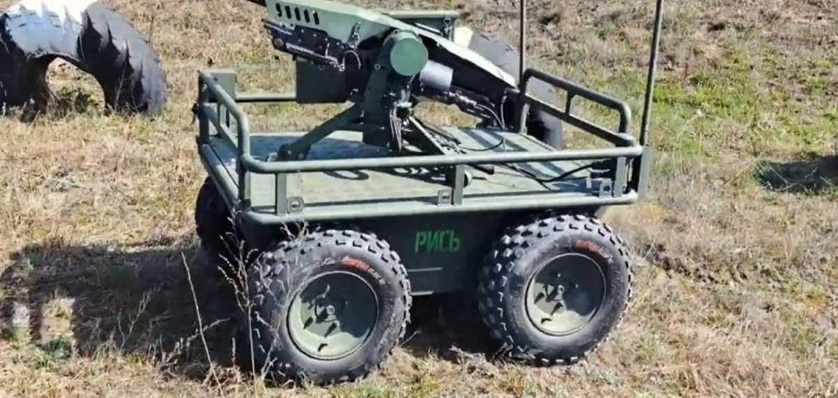 На Запорізькому напрямку вперше  евакуювали пораненого бійця за допомогою наземного роботизованого комплексу