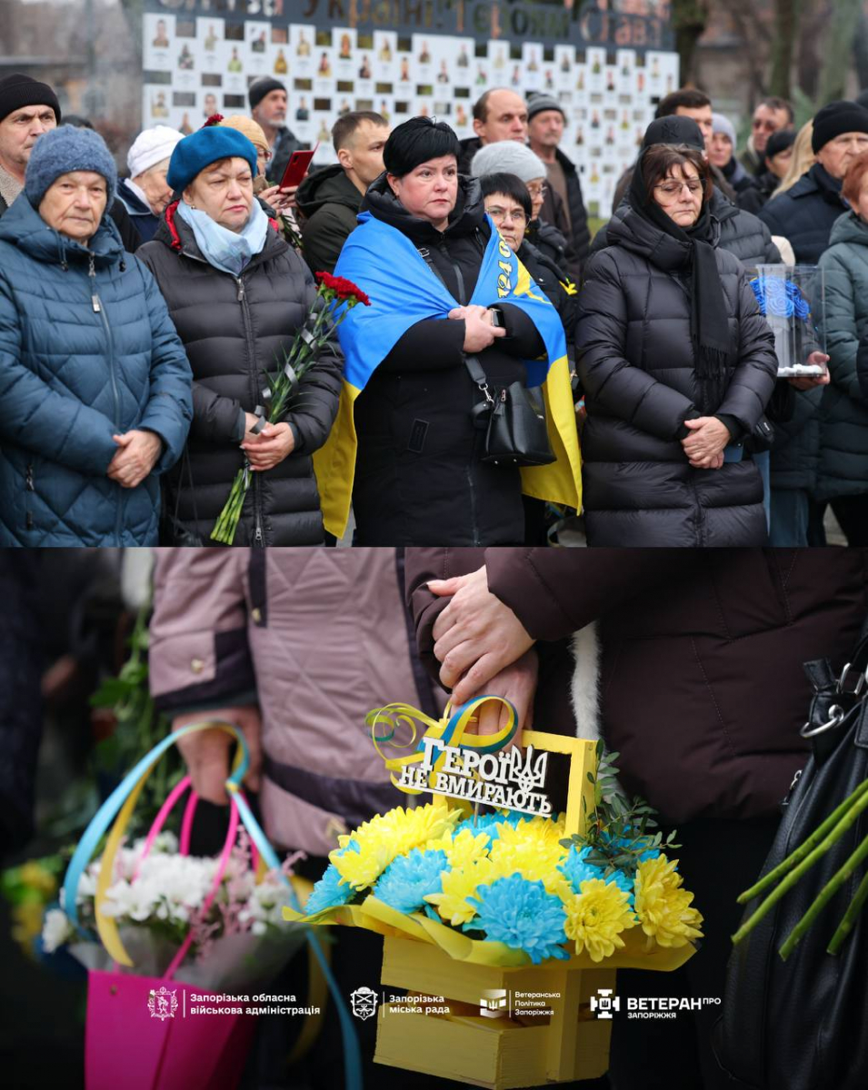 Обличчя Героїв: у Запоріжжі на Алеї пам’яті відкрили нові стенди з портретами полеглих на війні захисників (фото, відео)