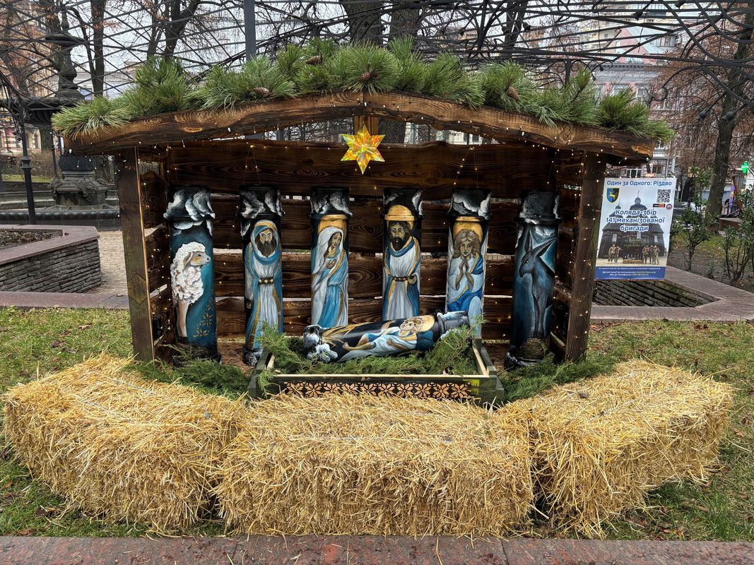 «Один за Одного: Різдво»: як фронтове залізо стало символом свята в Запоріжжі (фото, відео)