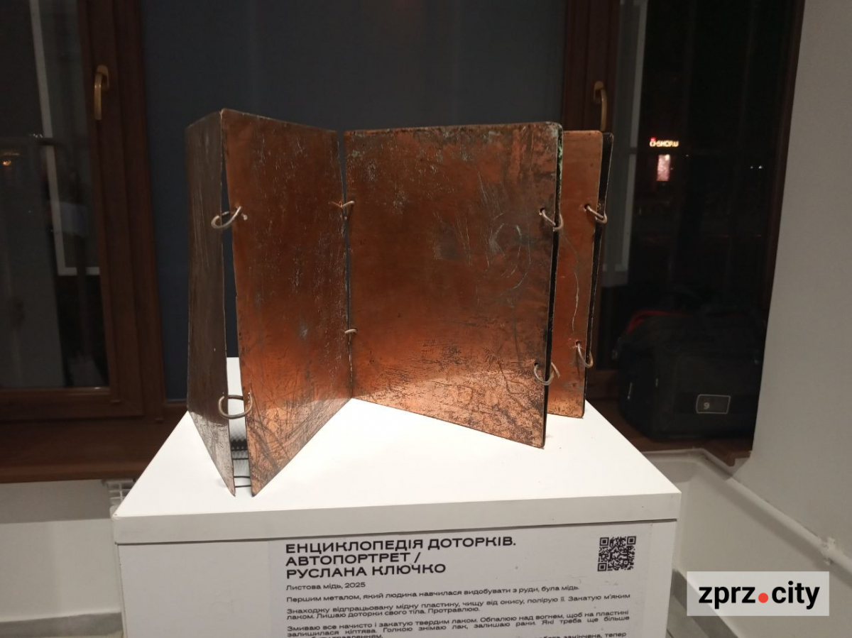 У Запоріжжі показали книгу, вирощену з гриба, та інші незвичайні артбуки - фото