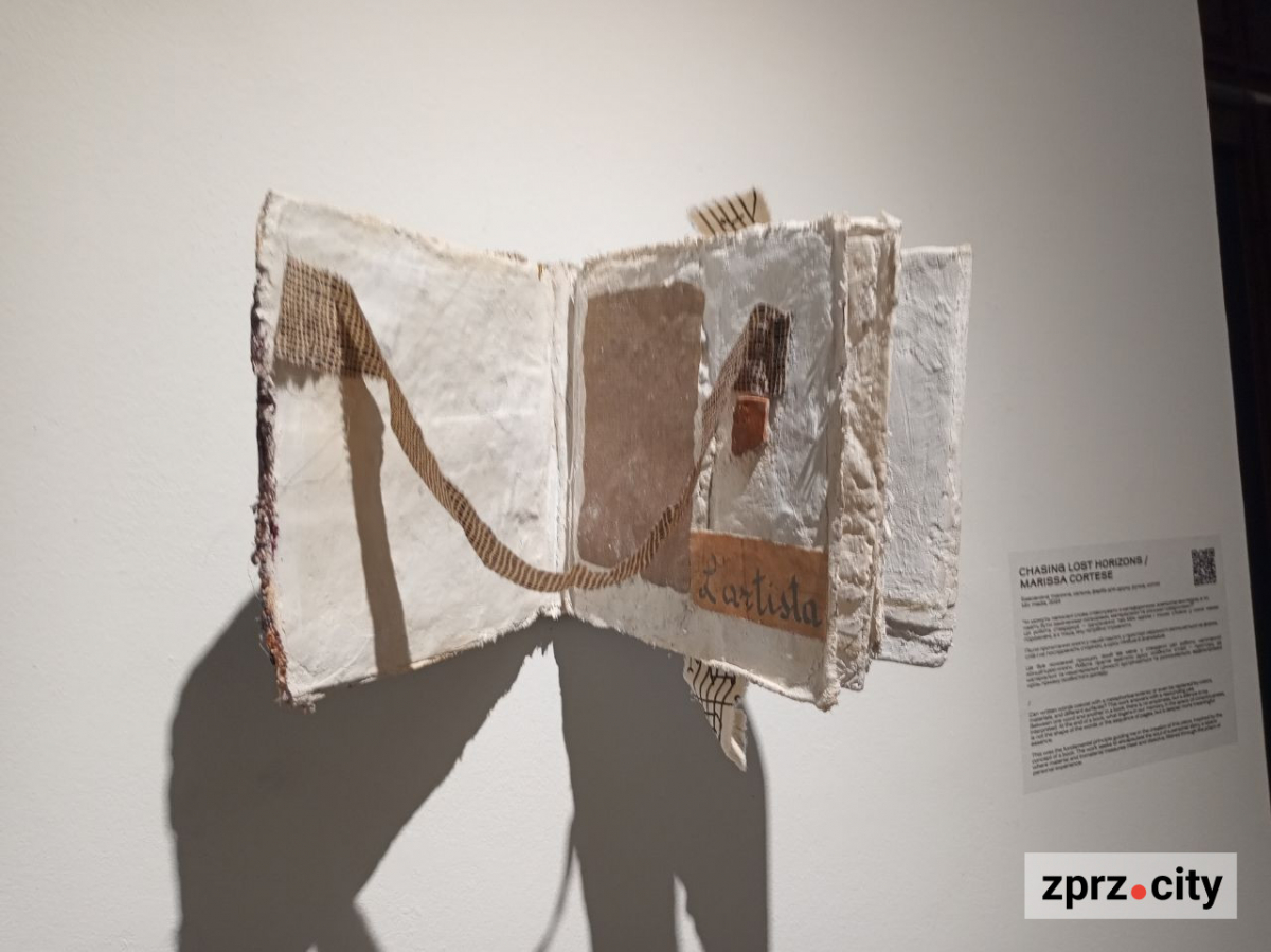 У Запоріжжі показали книгу, вирощену з гриба, та інші незвичайні артбуки - фото