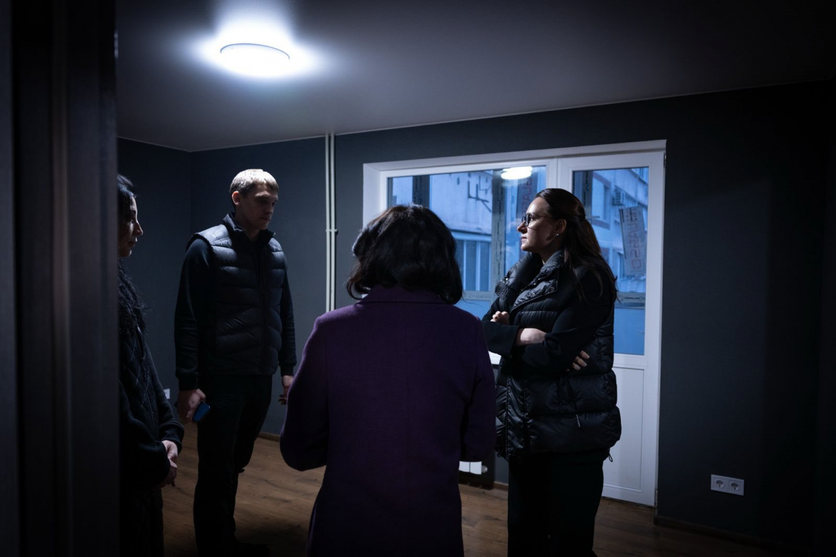 Завершують основні роботи - у Запоріжжі виходить на фініш ремонт дев’ятиповерхівки (фото)