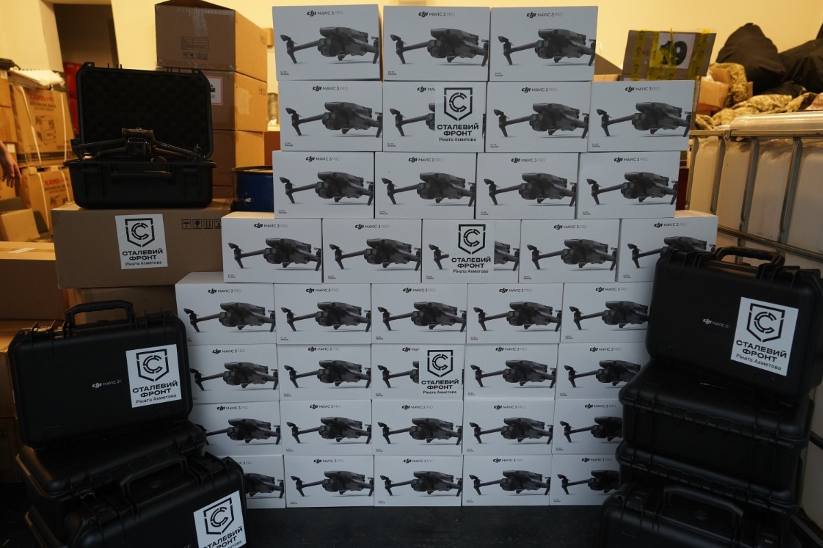 1-й корпус НГУ «Азов» отримав від Метінвесту партію дронів на 214 млн грн: загальна допомога за рік сягнула 600 млн