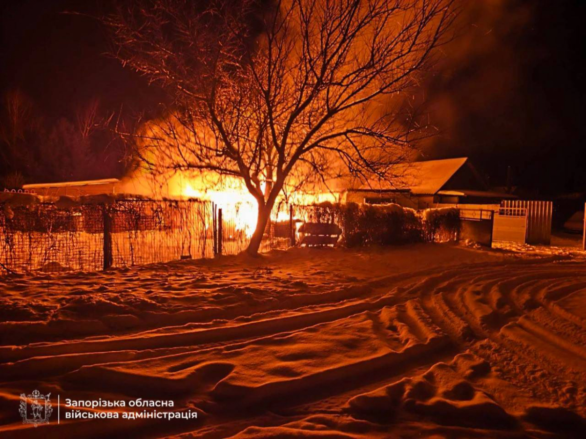 Атака по Запоріжжю та району - Вільнянськ знеструмлений, критична інфраструктура працює від генераторів