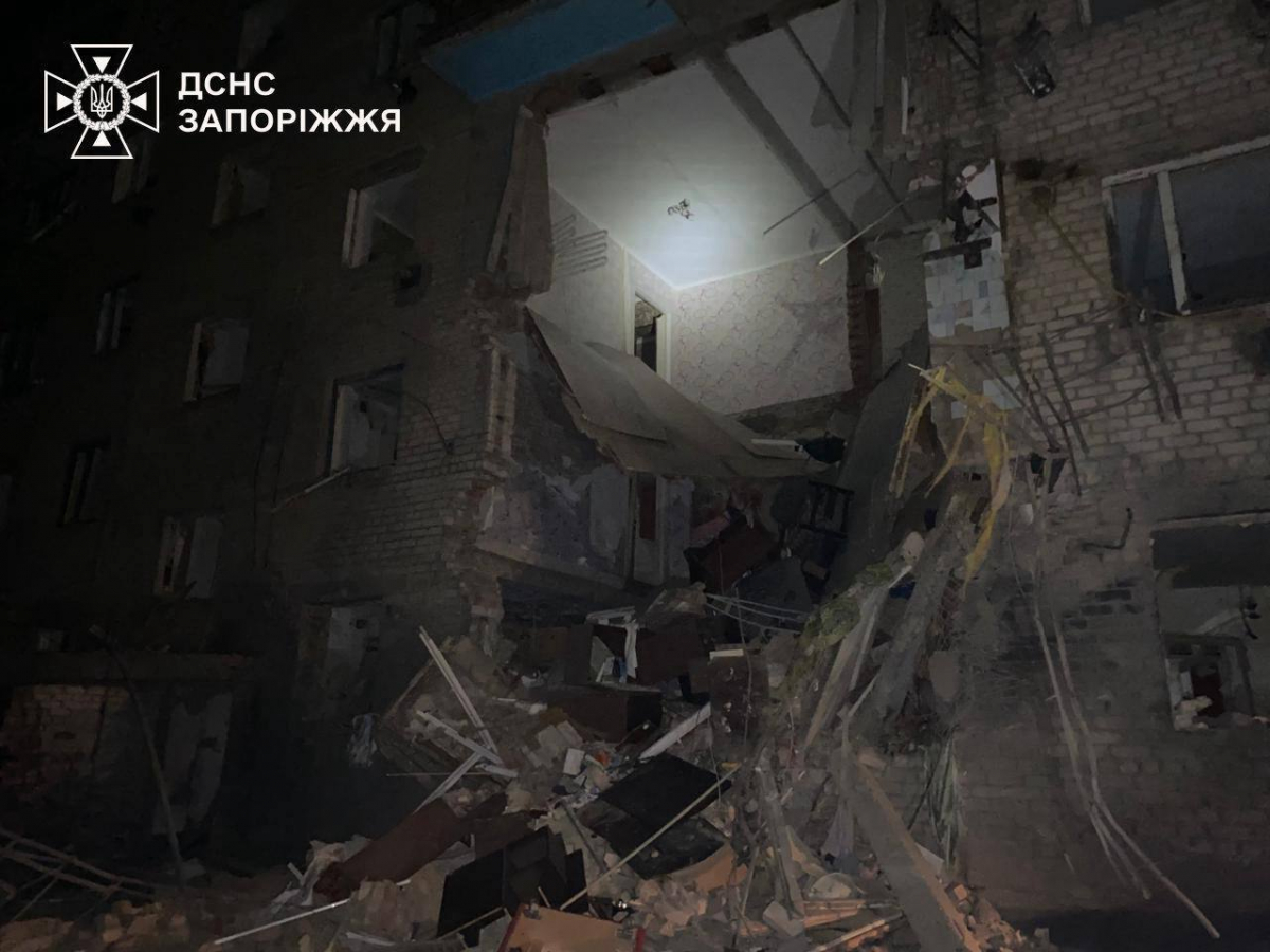 Кількість постраждалих внаслідок ворожих ударів по Запорізькому району збільшилась 