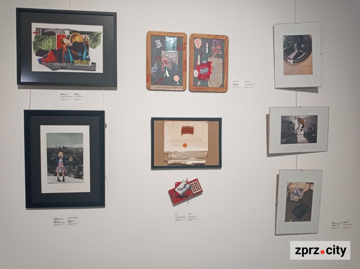 Полежати на експонаті та зробити селфі - у Запоріжжі відкрили виставку найкращих робіт міжнародного фестивалю коллажу (фото)