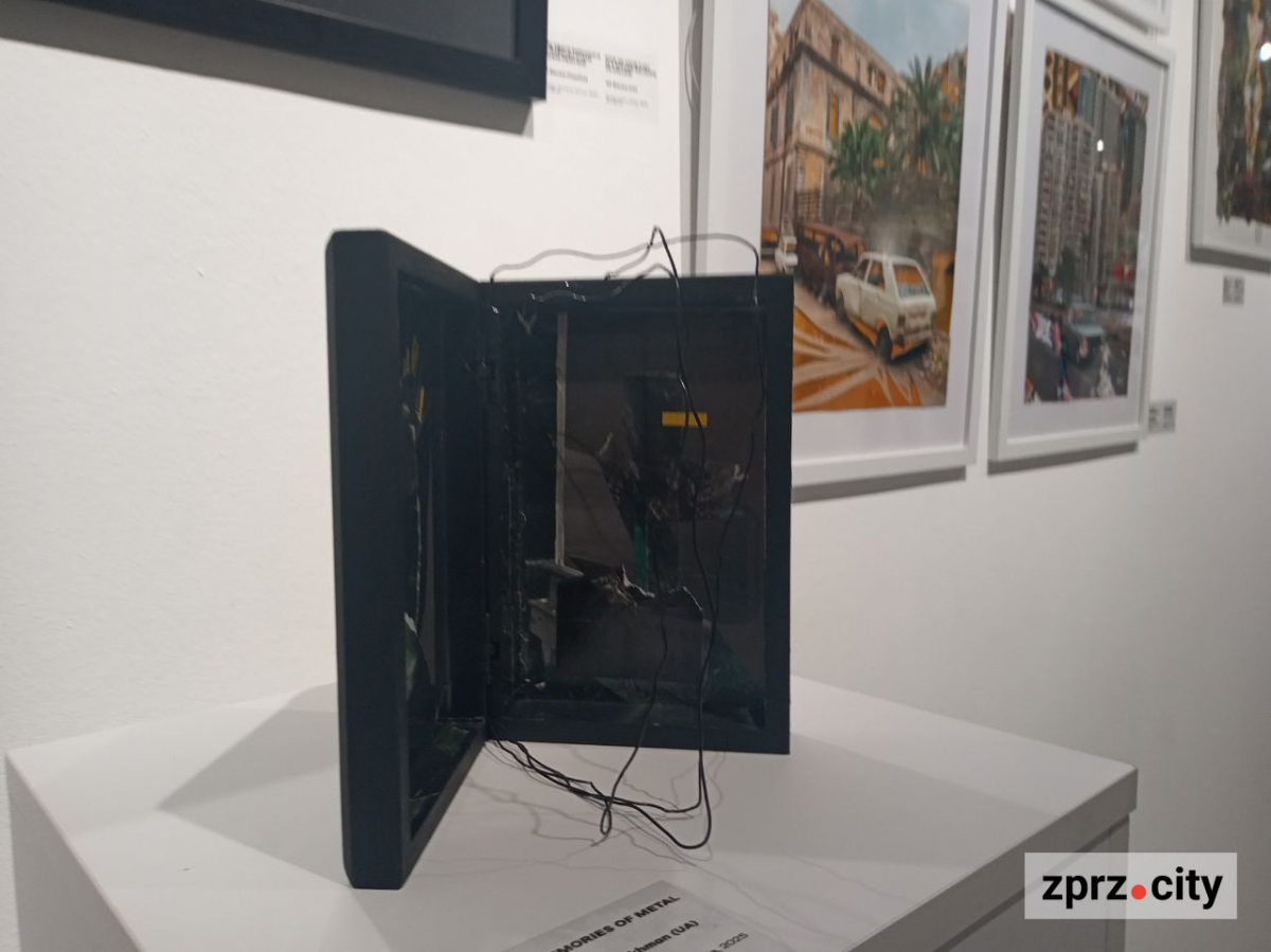 Полежати на експонаті та зробити селфі - у Запоріжжі відкрили виставку найкращих робіт міжнародного фестивалю коллажу (фото)