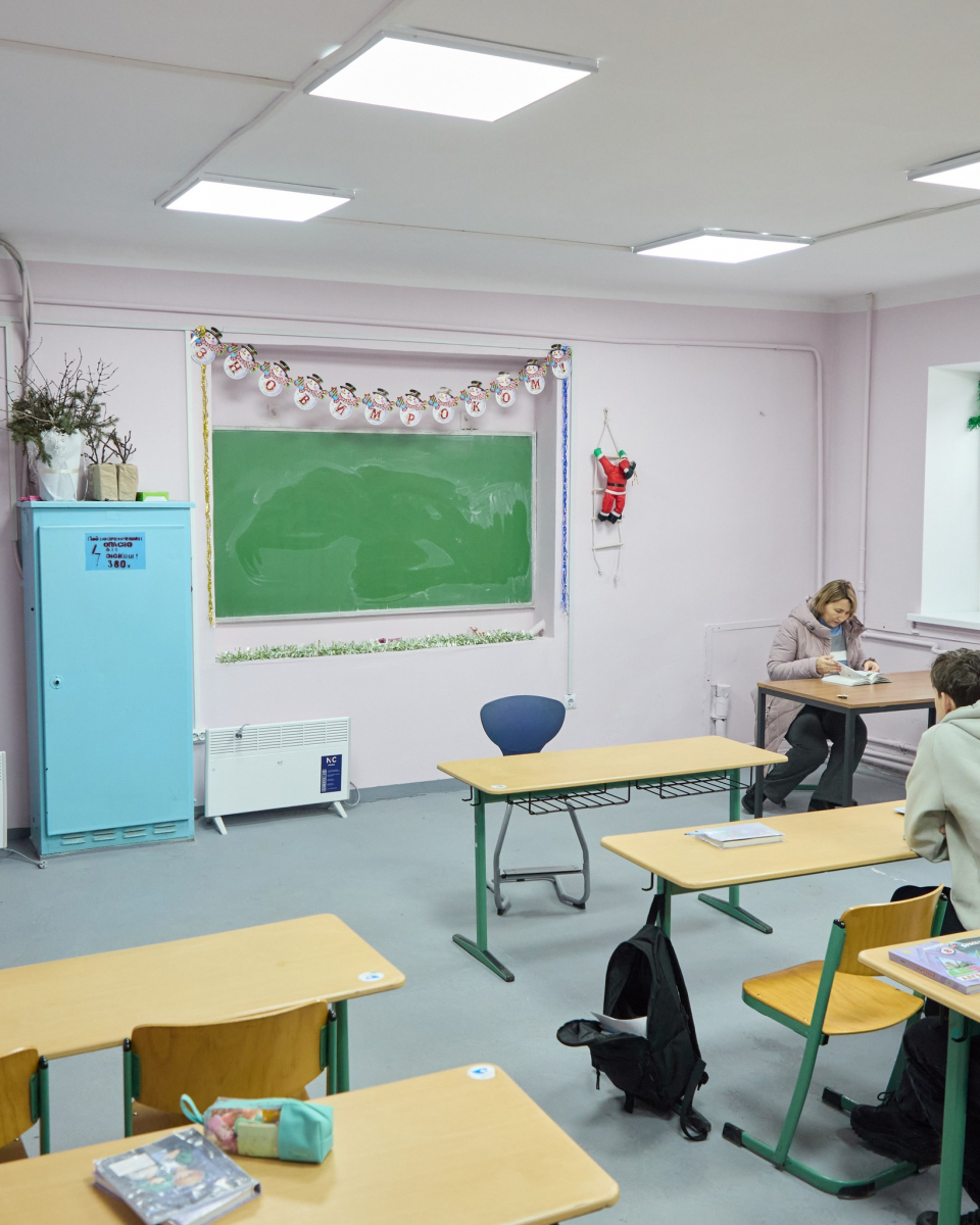 У Запоріжжі з’явився новий безпечний освітній простір для дітей з тимчасово окупованої громади (фото)