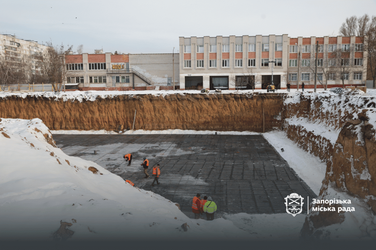 Унікальне укриття з власною сонячною станцією: як в Запоріжжі проходить будівництво підземної школи (фото, відео)