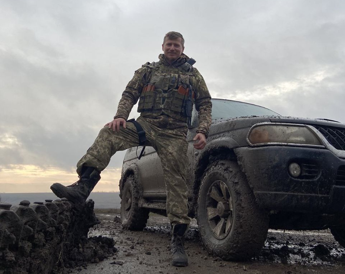 Доброволець із Запоріжжя Альберт Радченко на псевдо "Тойота", фото надала Олена Радченко