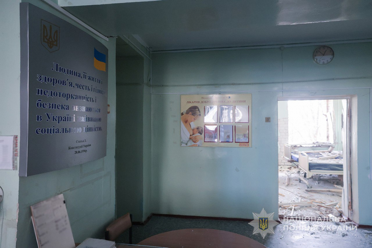 Множинні осколкові поранення - стан жінок, що постраждали під час ворожої атаки пологового будинку і приватного сектору