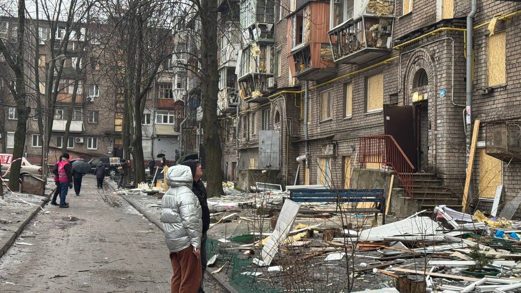 Наслідки обстрілу дронами по Запоріжжю, 24 лютого 2026. Фото Суспільне