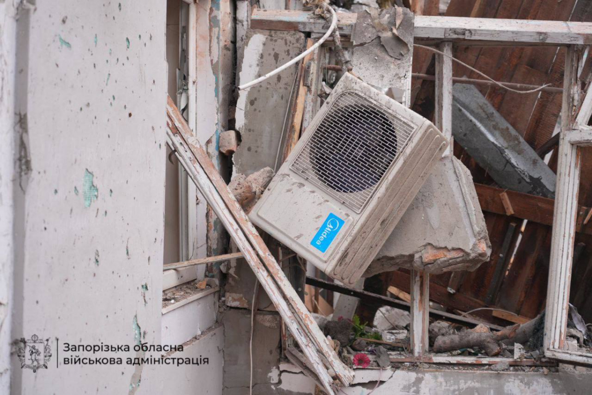 Вдень ворог атакував Запоріжжя і Запорізький район - загинула людина, є поранені