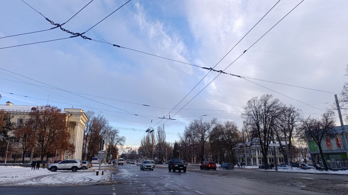 Проспект Соборний в Запоріжжі. Фото: Антоніна Фролова