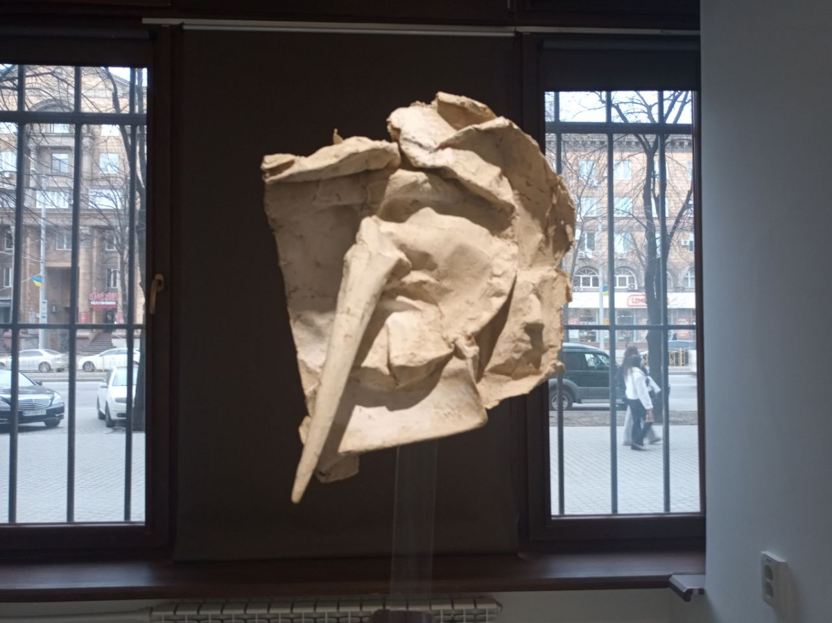 Виставки "Інформація/Дензінформація" Данила Ковача у галереї Центру сучасного мистецтва Запоріжжя, фото Світлани Олійник 