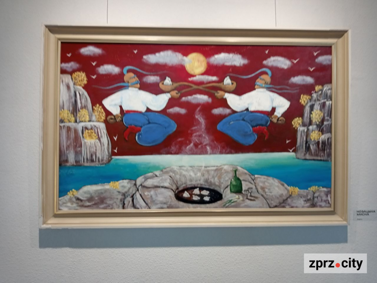 "Мені подобається цей образ загадковістю і містицизмом": у Запоріжжі відкрили сучасну виставку Мамаїв - фото 