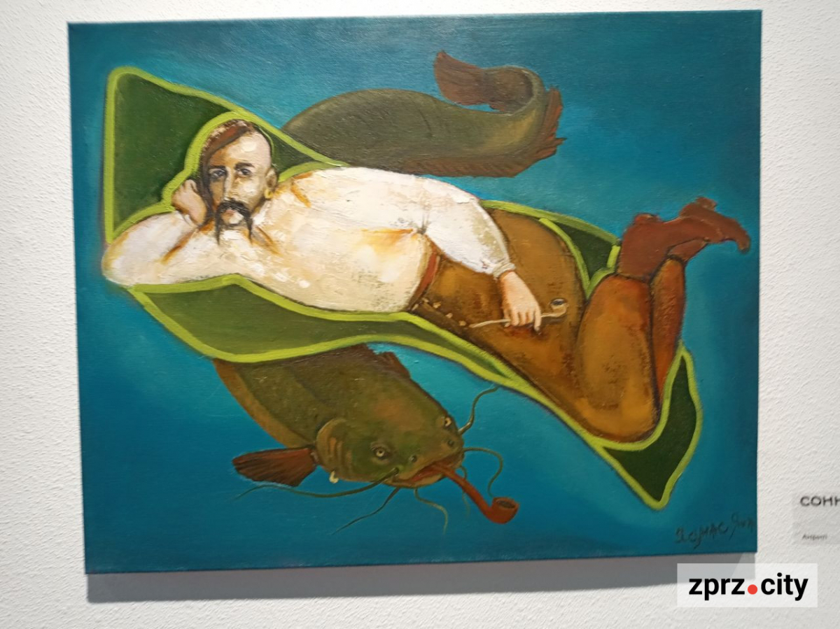 "Мені подобається цей образ загадковістю і містицизмом": у Запоріжжі відкрили сучасну виставку Мамаїв - фото 