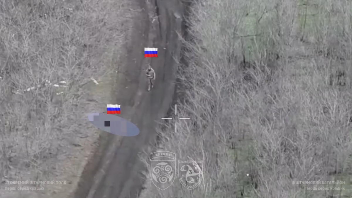 На Запорізькому напрямку двох окупантів помілити з дрона бійці 33 ОШП 