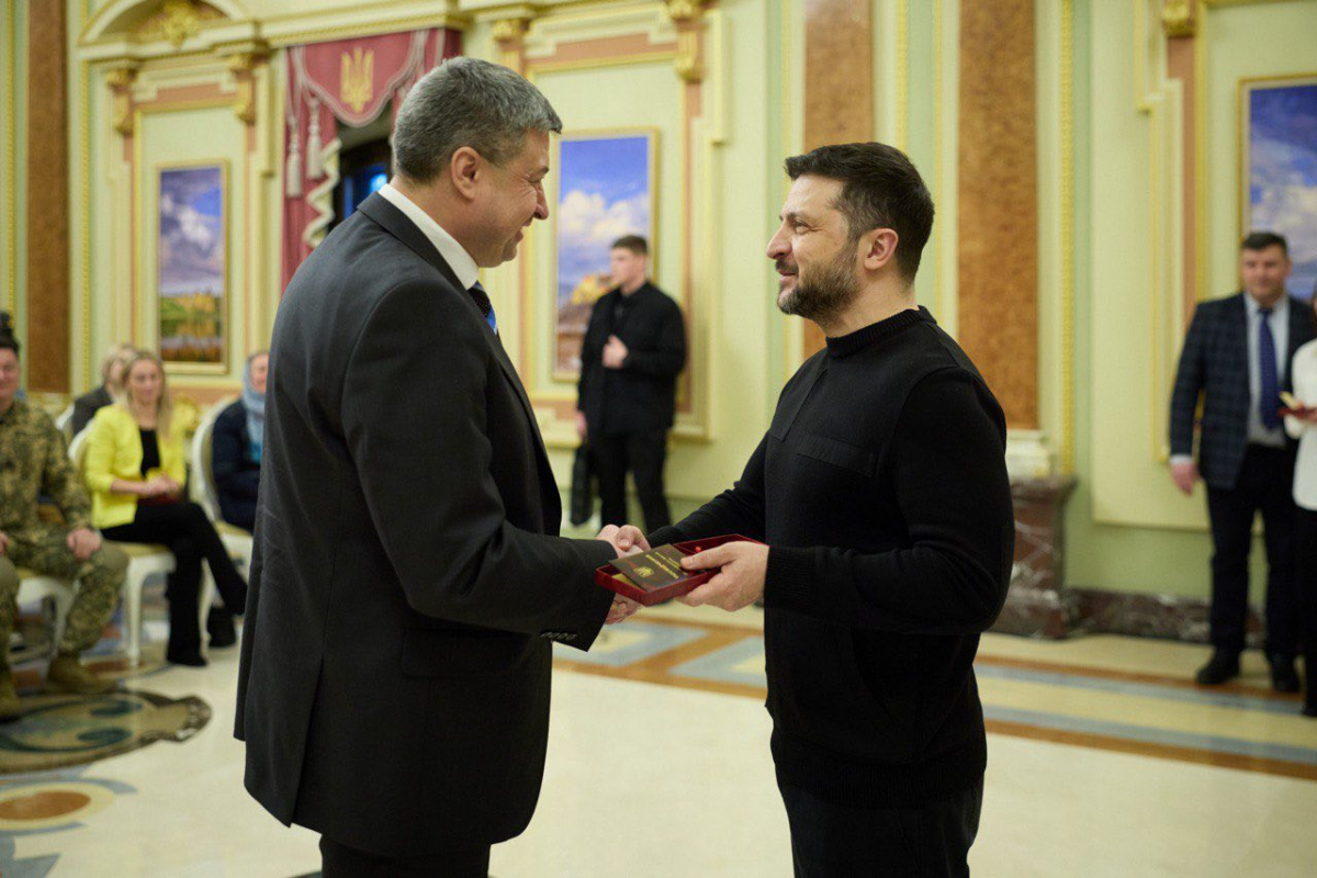 Президент України присвоїв звання «Заслужений працівник освіти України» ректору Запорізької політехніки Віктору Грешті