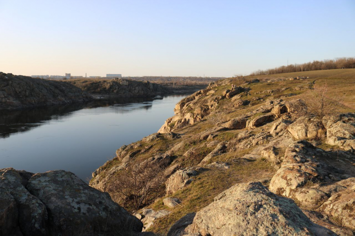 Острів Хортиця в березні 2026 року. Фото: Антоніна Фролова