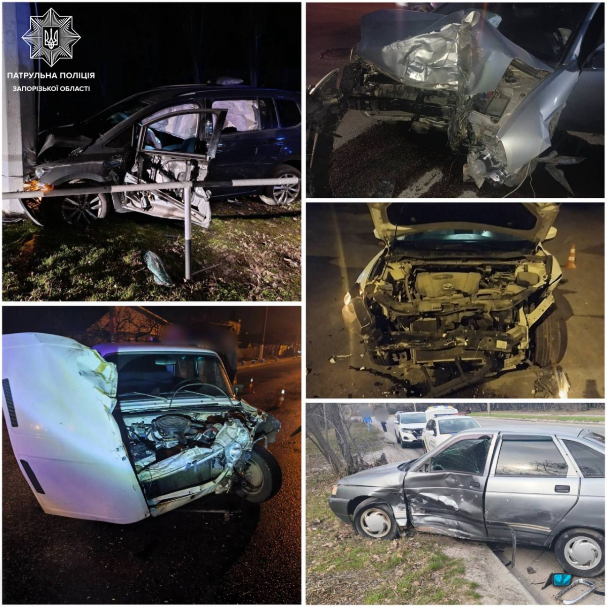 Швидкість, пішоходи та перехрестя: що найчастіше призводить до ДТП у Запоріжжі