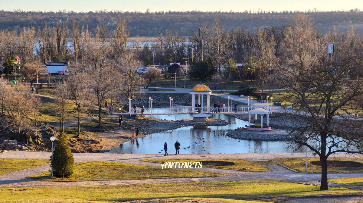 Вознесенівський парк у Запоріжжі в березні 2026 року. Фото: Костянтин Антонець