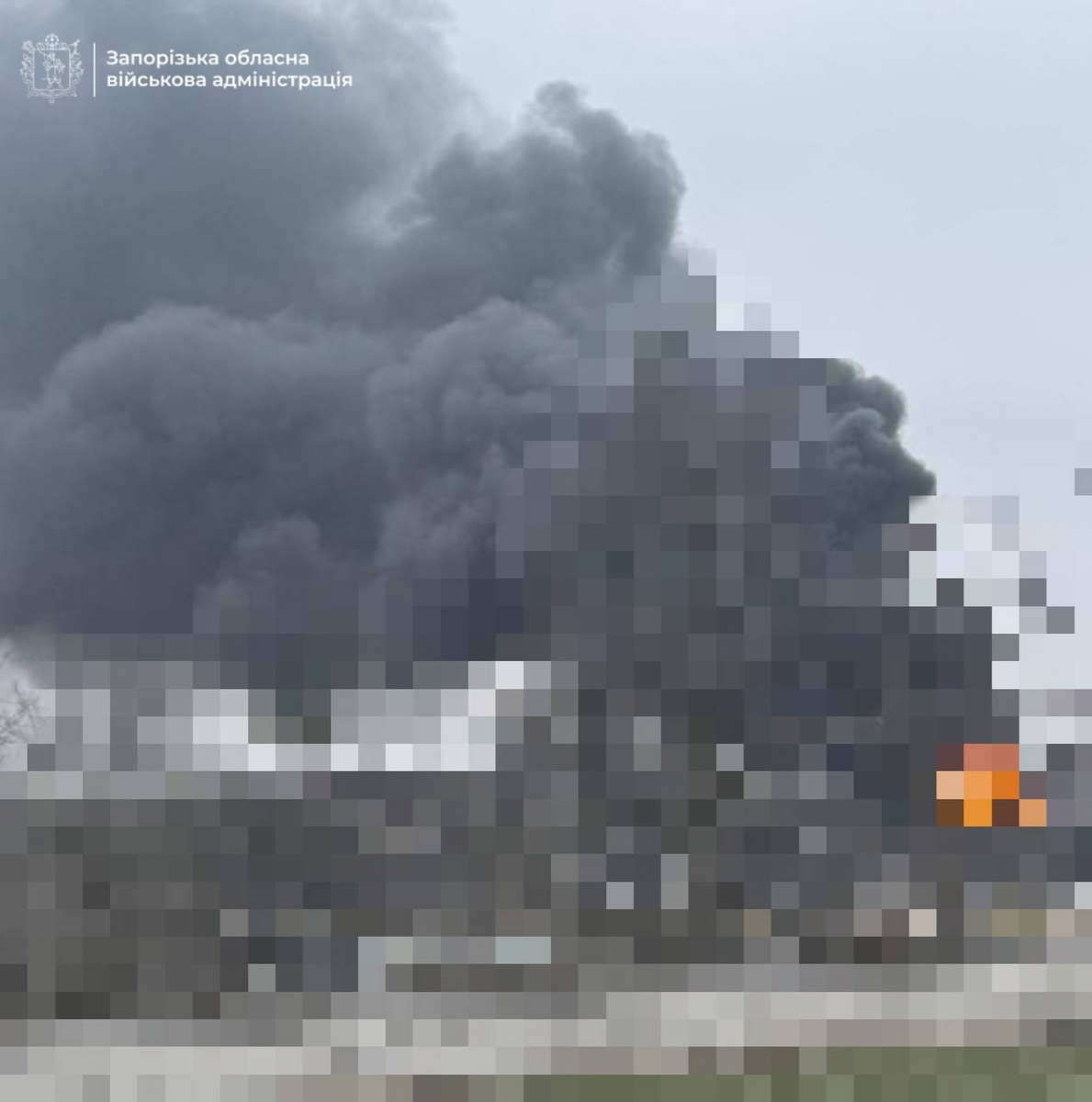 Наслідки ворожого обстрілу Запоріжжя 19 березня, фото ЗОВА