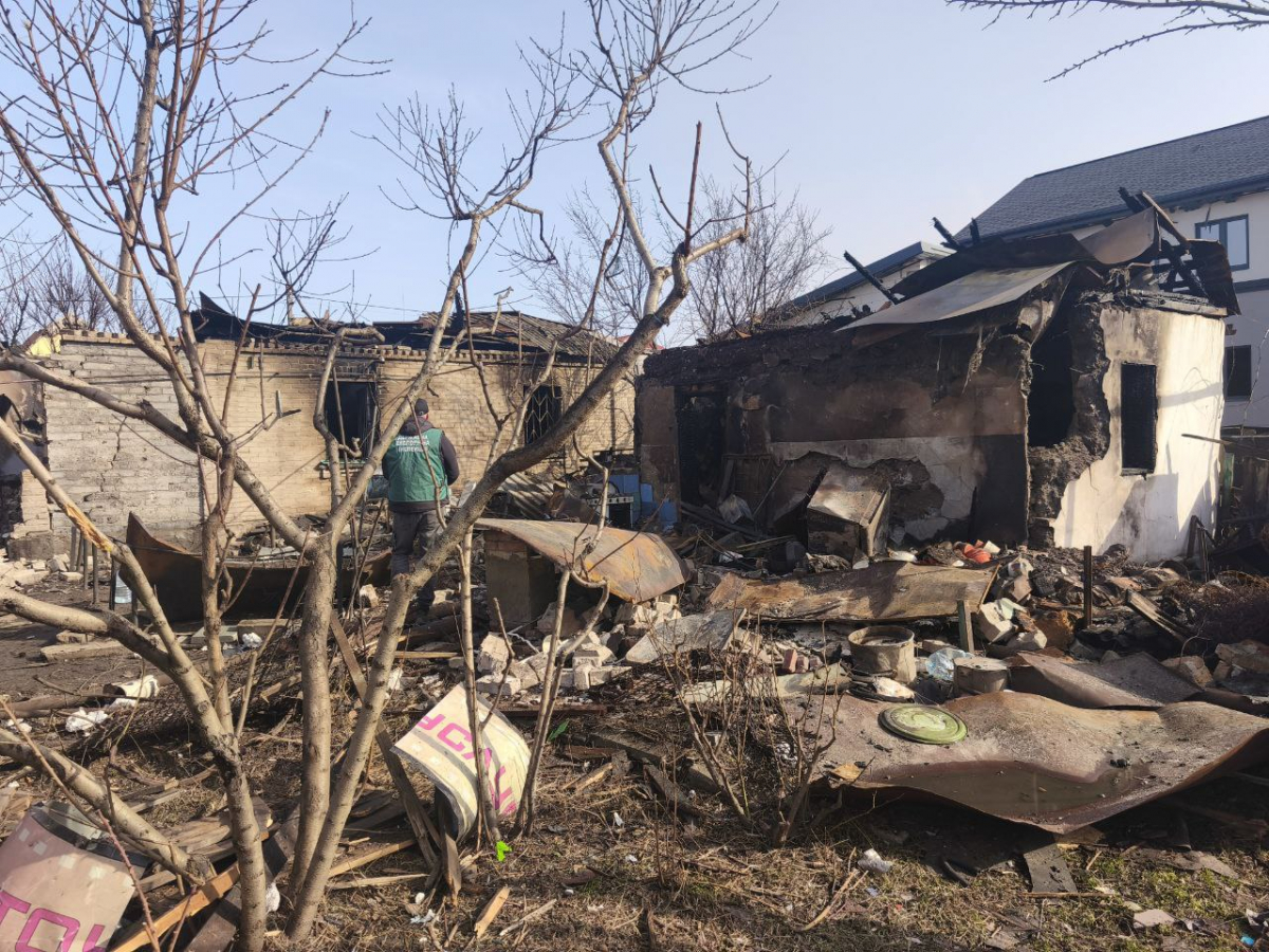 У Запоріжжі екологи показали масштаби руйнувань після дронової атаки (фото)