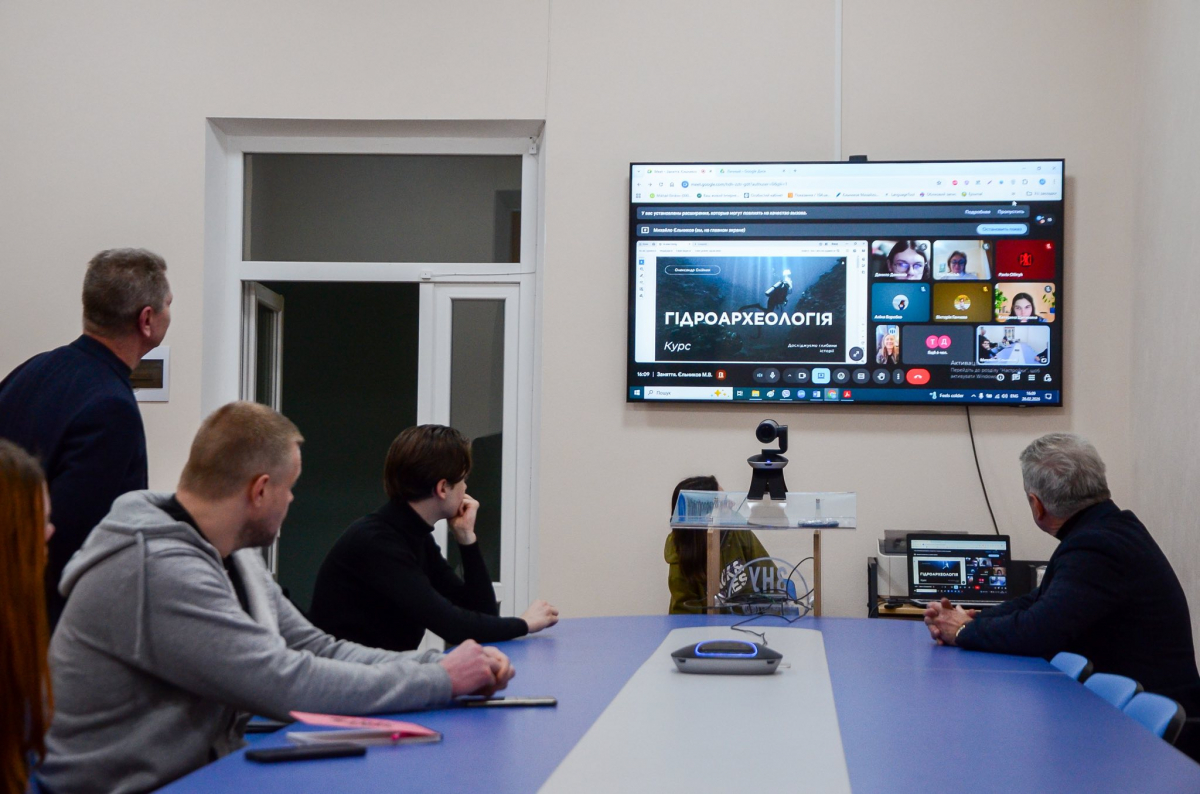 ЗНУ, курс "Підводна археологія". Фото Дарʼї Білоус