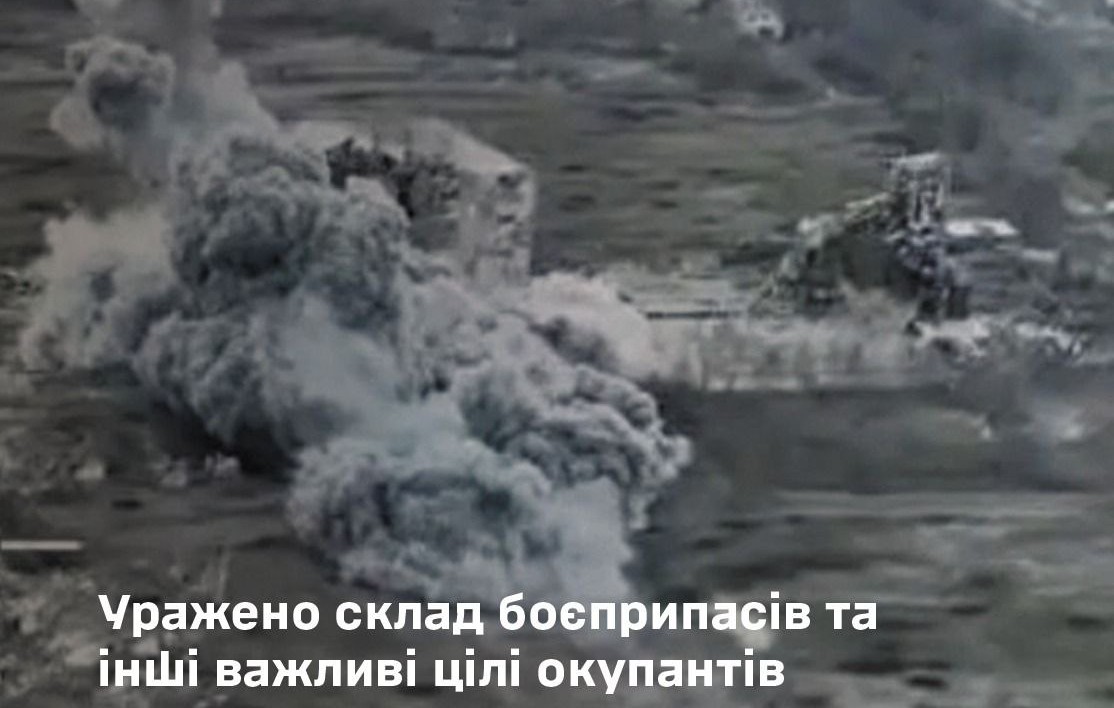 Вдарили по об’єктах ворога: на Запоріжжі уразили склади та командний пункт росіян