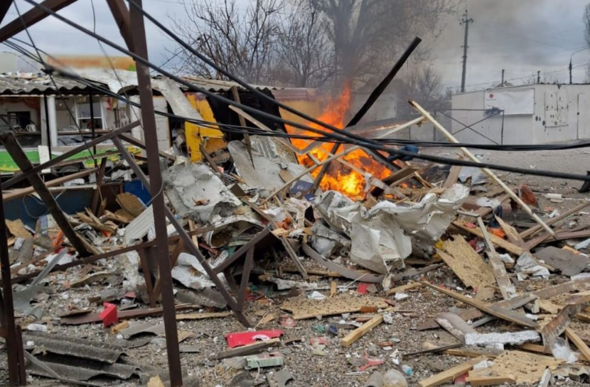 Наслідки обстрілів Запорізької області за 18 березня, фото Нацполіції