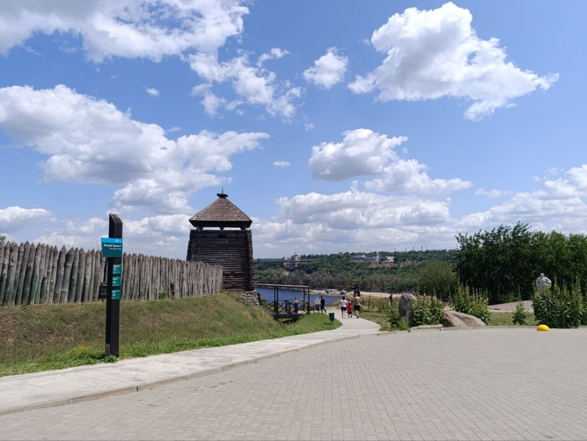 Комплекс "Запорозька Січ" на Хортиці. Фото: Антоніна Фролова