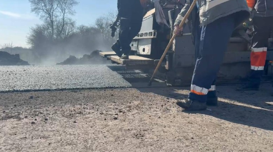 На ТОТ Запорізької області оупанти будують дорогу, фото: Центр журналістських розслідувань